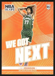 2024-25 Hoops We Got Next #1 AJ Johnson  - Bild 1 von 2