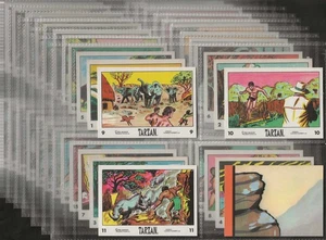 ANGLO-FULL SET- TARZAN 1967 (X66 CARDS) ALL SCANNED - Picture 1 of 23