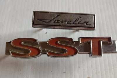 AMC AMX Javelin emblemas SST 1968-1969 Foto 1 de 4