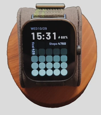 Xiaomi Redmi Watch 4 schwarz + original Xiaomi Nylon Armband - Bild 1 von 4