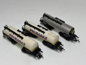 3x Tillig 4-Axled Bogie Tank Wagons - Spares/Repair - TT-Scale TT:120 - Picture 1 of 6