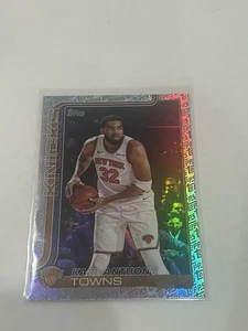 2025-26 Topps Basketball Fanatics Karl-Anthony Towns Topps Logo Parallel - Picture 1 of 2