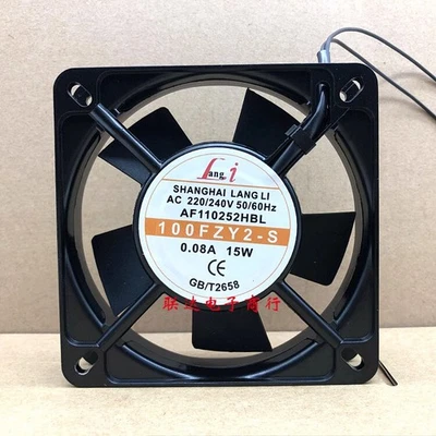 1Pc. AF110252HBL 100FZY2-S 11025 AC220V-240V 0.08A 15W Axial Cooling Fan - Image 1 of 3