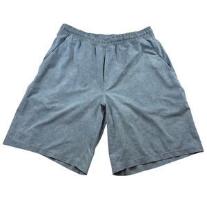 Lululemon Mens L Pace Breaker Short 9'' Blue Liner Stretch Lightweight Quick Dry - Picture 1 of 11