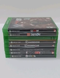 Xbox One 8 Game Bundle Fast & Furious Crossroads FIFA NBA2K Lego W2K18 Shadow Ma - Picture 1 of 7