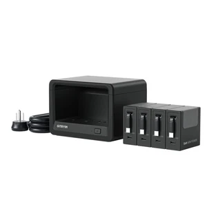 12-in-1 Desktop Charging Station with 4 Retractable Type-C Wall Chargers, 40W... - Picture 1 of 7