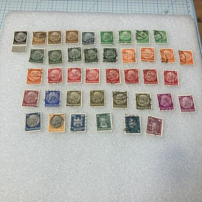 40 USED/HR/Deutsches Reich/Hindenburg Germany Stamps; 1920- 1945; $1 Ships. DEAL - Image 1 of 4