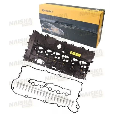 Cubierta de válvula de motor con junta para BMW 340i 440i 540i 740i M2 M240i X3 11127645173 Foto 1 de 4