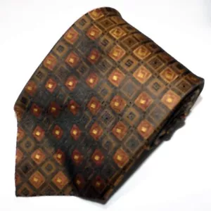 Neu mit Etikett Robert Talbott Best of Class für Nordstrom schwarzgold Geo-Seidenkrawatte unverbindliche Preisempfehlung des Herstellers 98 $ - Bild 1 von 5