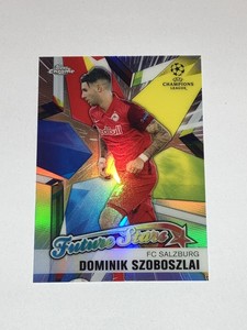 Dominik Szoboszlai 2020-21 Topps Chrome FC Salzburg Future Stars UEFA CL #FS-DS