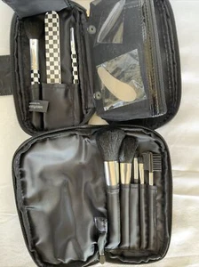 2 Each NEW Exclusively Bloomingdales Makeup Brush Set & Case Gift Ensembles - Picture 1 of 12