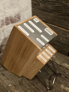 11 Piece Knife Block w/protected Sleeves No Knives Included **Block Only** - Picture 1 of 8