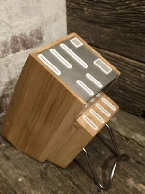  11 Piece Knife Block w/protected Sleeves No Knives Included **Block Only** - Image 1 of 4