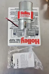 Holley 97 GPH Red Electric Fuel Pump Marine Fume Tube 712-801-1 7PSI 12 Volt - Picture 1 of 2