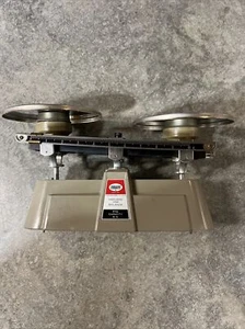 OHAUS Balance Scale Single Beam Model 1310 2kg/5lb Missing Top Piece As Is - Picture 1 of 3