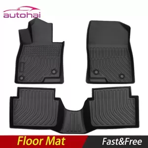 Alfombrillas forros de carga TPE goma alfombra 3D para Mazda 3 2014-2018 todo tipo de clima - Imagen 1 de 11