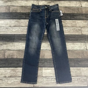 Old Navy Jungen Skinny Jeans Gr. 10 Medium Wash verstellbarer Bund Denim NEU - Bild 1 von 10
