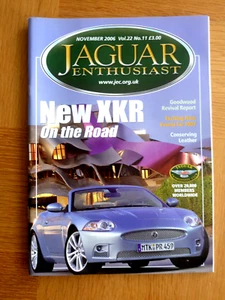Jaguar Enthusiast Magazine November 2006 - Picture 1 of 1