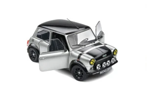 Mini Cooper Sport 1998 Silver Solido S1800608 1:18 Metal Austin - Picture 1 of 8