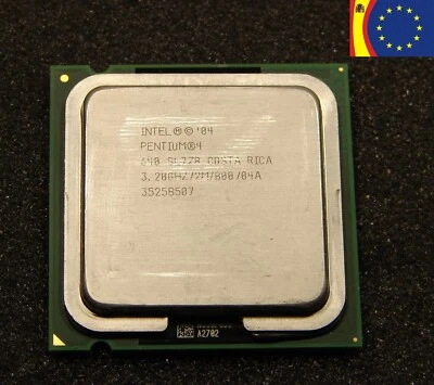 Intel Pentium 4  3.20Ghz/2M/800/04A 640 SL7Z8   M80547PG0882MM / HH80547PG0882MM - Imagen 1 de 2