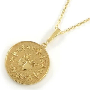 Collar MIKIMOTO Medalla Sagrado Corazón M Oro Amarillo 750 (18K) - Imagen 1 de 7