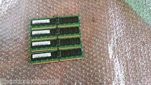 16GB (4x 4GB) Dell PowerEdge R300 T300 PC2-5300P SAMSUNG HYNIX MICRON - Picture 1 of 1