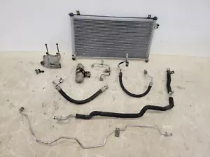 1997-2001 Honda Prelude AC SET UP Condenser Evap All 5 AC Lines Hoses & Bracket - Picture 1 of 21
