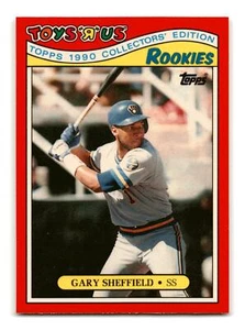 Gary Sheffield 1990 Topps Toys R Us Rookies #24 Milwaukee Brewers Mint - Picture 1 of 2