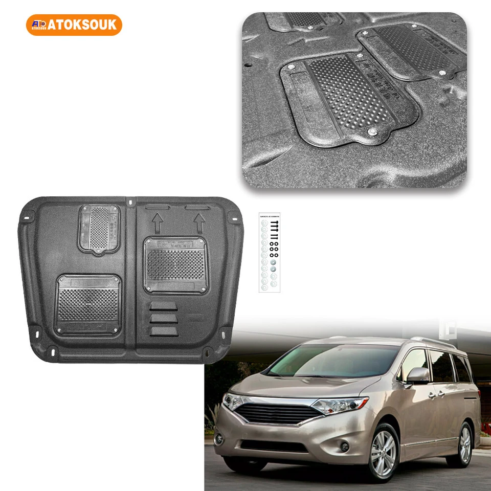Engine Skid Plate For 2011-2017 Nissan Quest Under Splash Shield Heavy Duty - Image 1 of 4