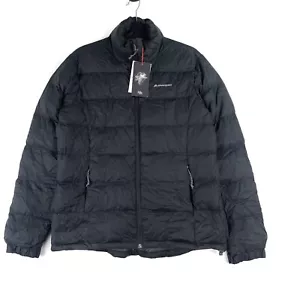 Macpac Womens Halo Puffer Stash Jacket V2 600 Down Fill Size 12 New $279 Black - Picture 1 of 6