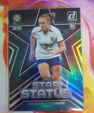 Georgia Stanway 2023 Donruss FIFA Women's World Cup STAR STATUS RC ENGLAND