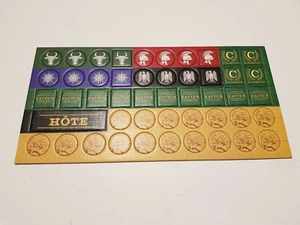 Juego de mesa Spartacus fichas francesas monedas de oro romanas sin perforar Gale Force nueve - Imagen 1 de 2