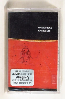 RADIOHEAD ‎– Amnesiac 2001 S Korea Only issue cassette SEALED Thom Yorke - Image 1 of 2