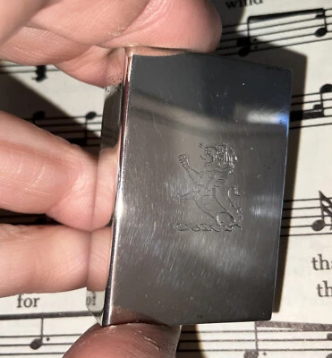 León seguro vintage Sterling Wallace Match con coincidencias originales Foto 1 de 4