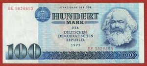 STAATSBANK DER DDR 1975 100 MARK (PICK#31b) VF - Picture 1 of 2