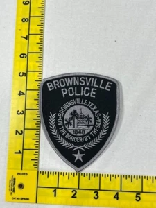 Brownsville Texas Subdued Police Patch SWAT The Border by the Sea - Picture 1 of 1