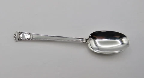 Tiffany & Co Sterling Silver San Lorenzo Pattern 5 7/8” Teaspoon Cover