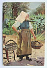 Postcard - Hannoversches Bauernmädchen, F. Kallmorgen, Tucks Oilette (Govs5-20)
