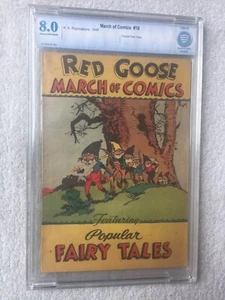 March of Comics #18 Red Goose K.K. Publikationen 1948 bewertet zertifiziert CBCS 8.0  - Bild 1 von 12