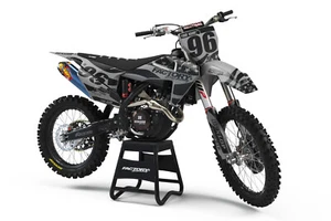 USA flag Husqvarna Custom dirt bike graphics -  most models available - Imagen 1 de 3