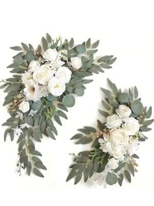 2pcs High - End Realistic Artificial Rose Bouquet - Party & Wedding Decor - Picture 1 of 36