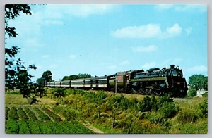 Postcard: Canadian National 6060 Train, Chrome, Unposted - Picture 1 of 2