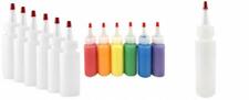 Botellas De 2 onzas de plástico Squeeze (6 paquetes); polietileno de alta densidad para manualidades,...
