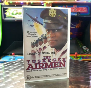 The Tuskegee Airmen - Laurence Fishburne - VHS Movie Video - Big Box Ex Rental - Picture 1 of 5