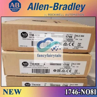1746-NO8I /A Surplus Sealed 1746-NO8I /A SLC500 Analog Current Output Module 1PC - Image 1 of 4