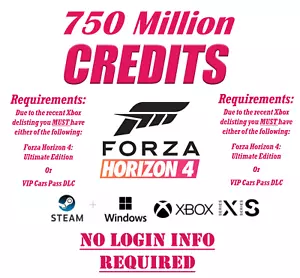 Forza Horizon 4 | x750 Millionen CREDITS - 100% Safe - XBOX ONE+X|S - PC - STEAM - Bild 1 von 1
