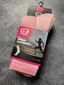 Guardian Ladies Merino Wool Socks Walking Socks Hiking Socks 2 Pair Pack - Picture 1 of 7