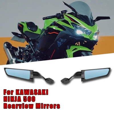 Rearview Wing Mirrors Adjustable For KAWASAKI NINJA 500 NINJA500 SE 2024 Pair - Image 1 of 4