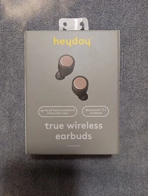 True Wireless Bluetooth Earbuds - heyday Black/Gold - Image 1 of 4