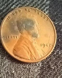 VERY RARE MAJOR COIN ERRORS 1942 Lincoln Penny with No Mint Mark LOT# 712! - Bild 1 von 9